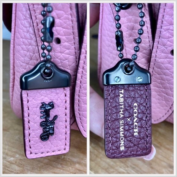 Coach X Tabitha Simmons 1941 Crossbody 17 Light Blush Pink - Picture 11 of 12